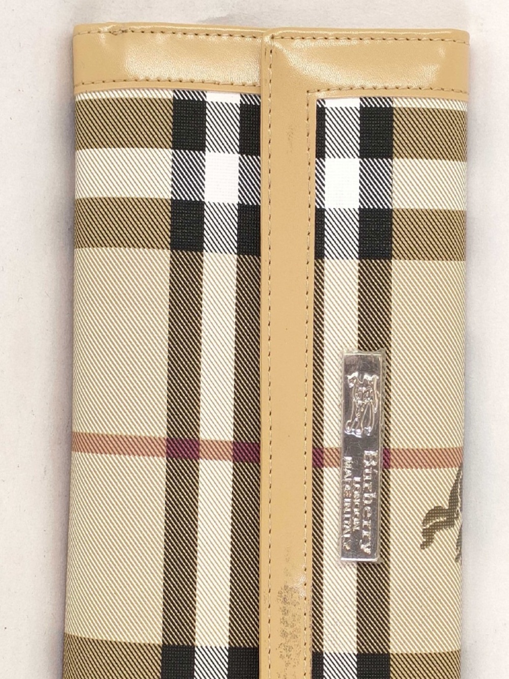 Burberry Nova Check Beige Continental Wallet Unused w/ Stickers